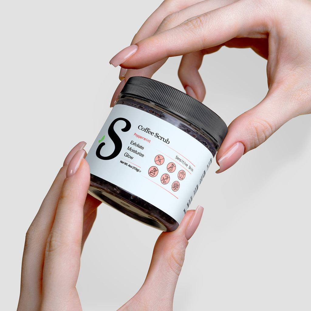 Peppermint Coffee Scrub