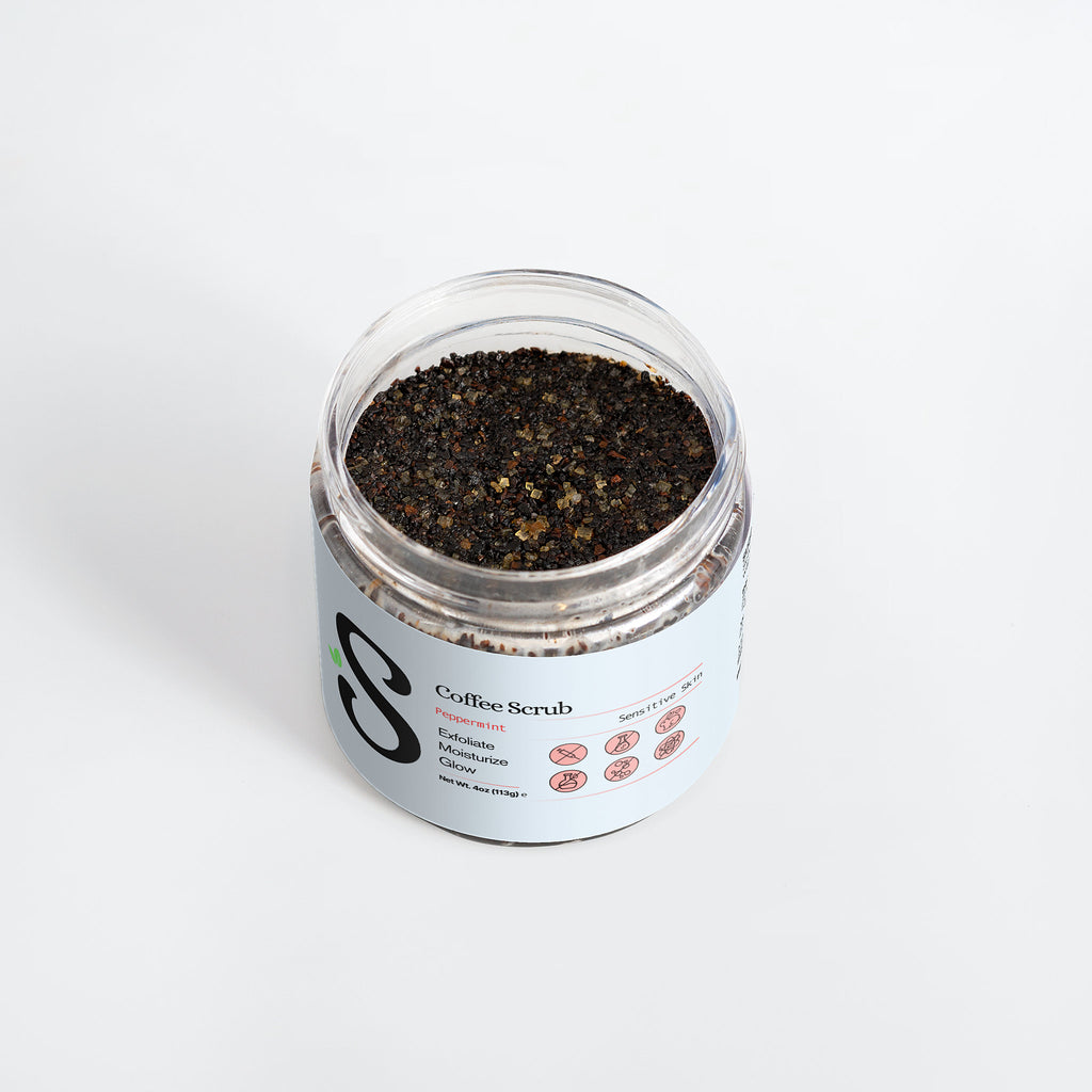 Peppermint Coffee Scrub