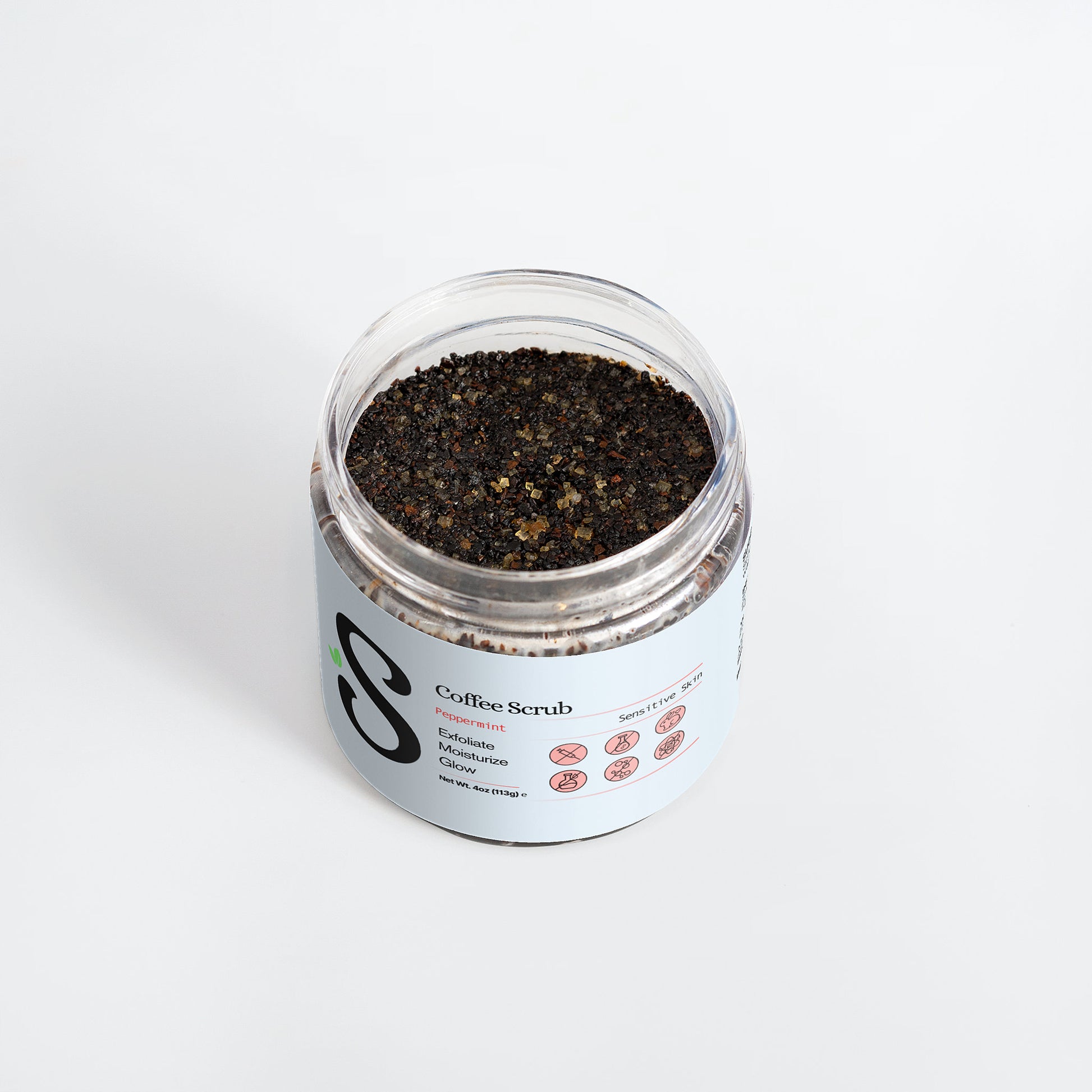 Peppermint Coffee Scrub