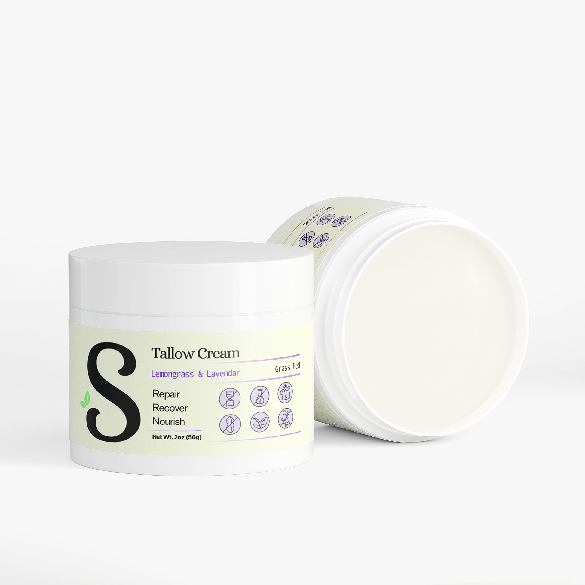 Tallow Cream Lemongrass & Lavender