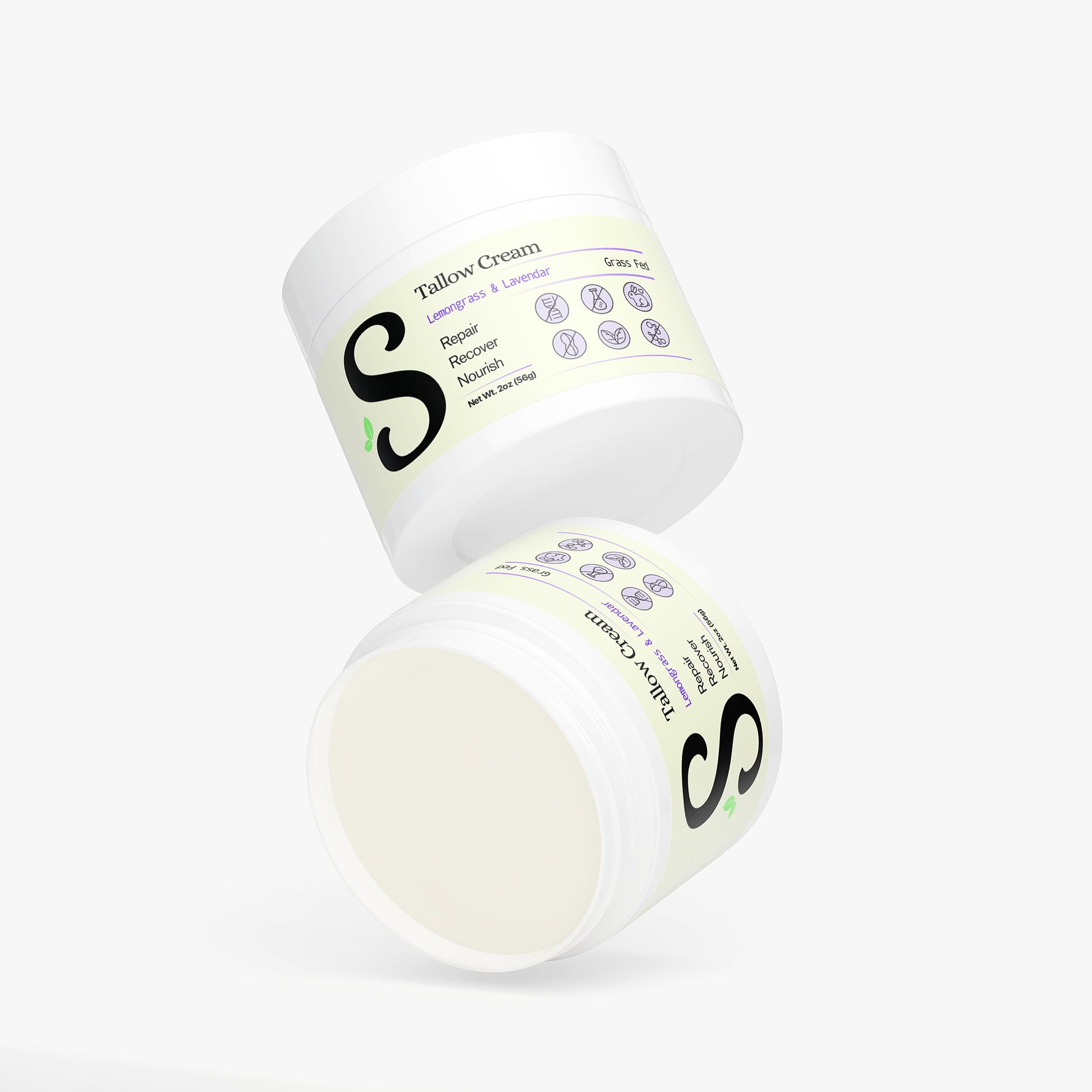 Tallow Cream Lemongrass & Lavender
