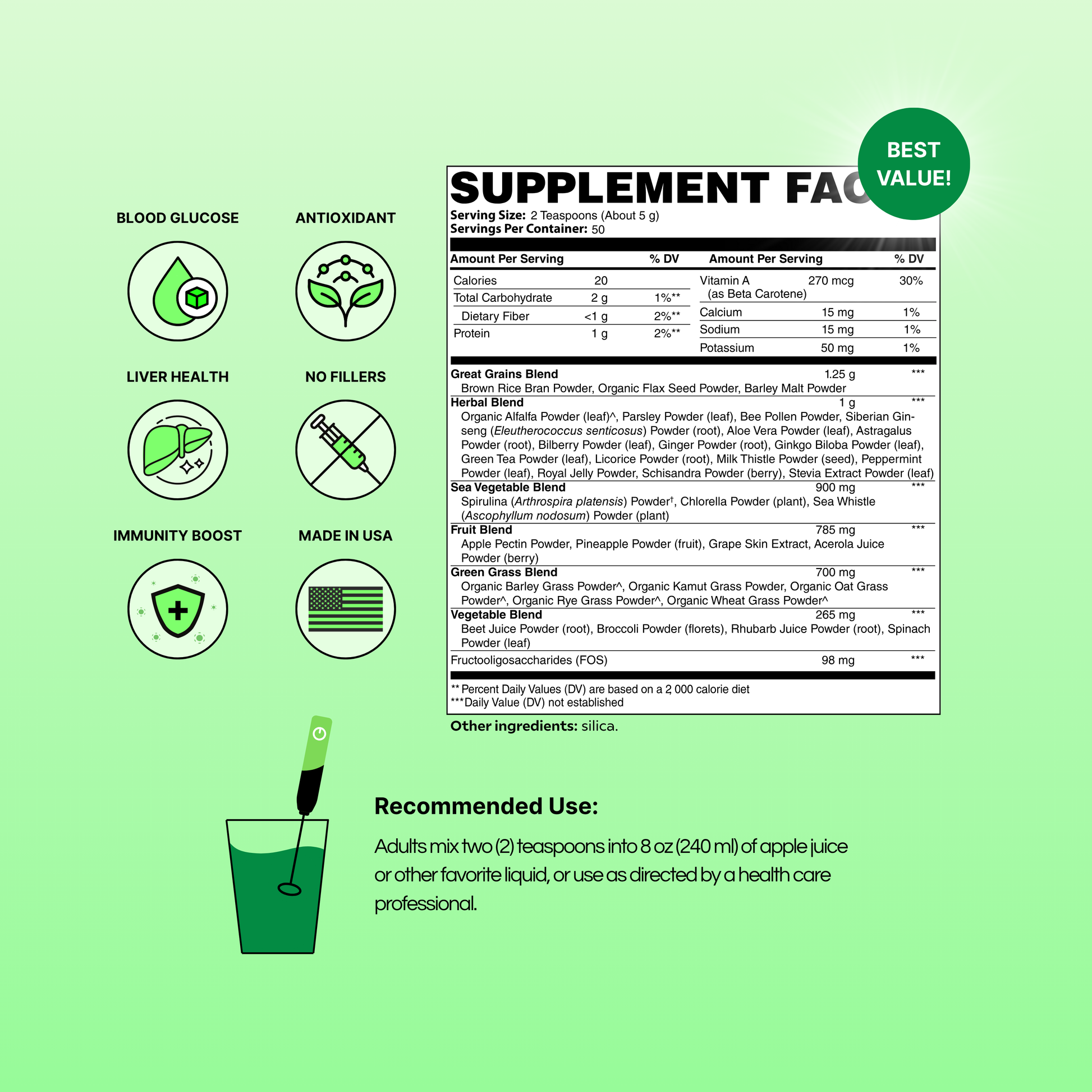 Greens Superfood Smoothie Blend