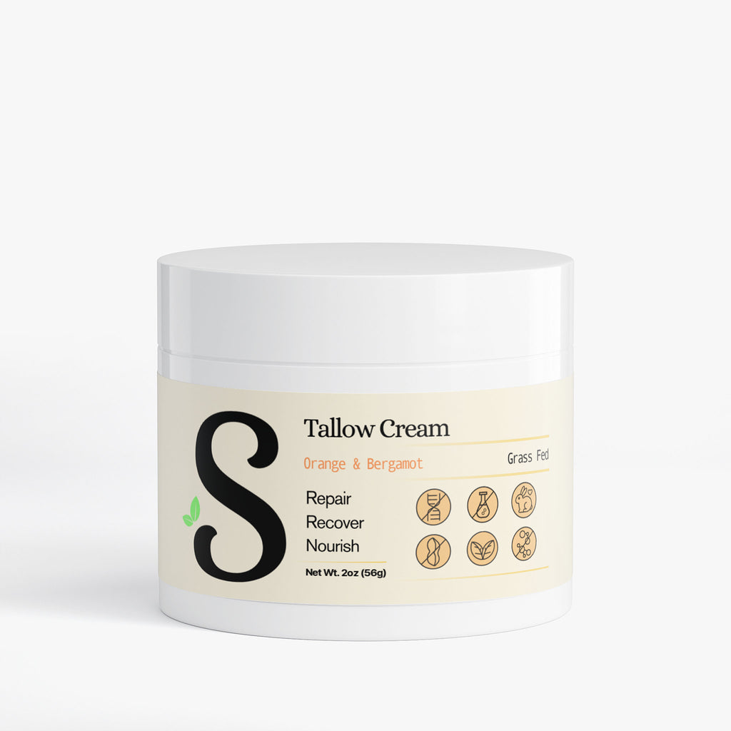 Tallow Cream Orange & Bergamot