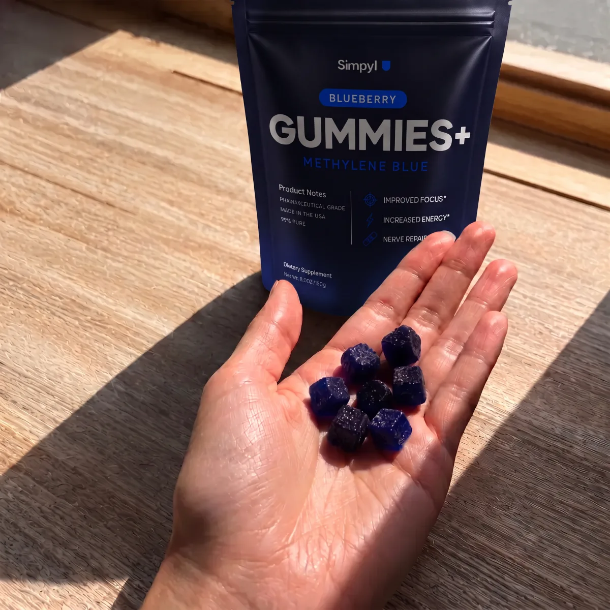 Simpyl methylene blue gummies
